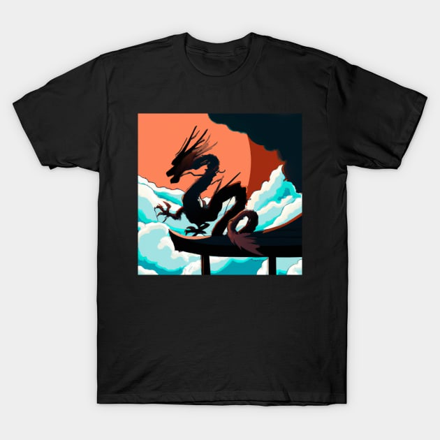 Dragon T-Shirt by Delta Zero Seven